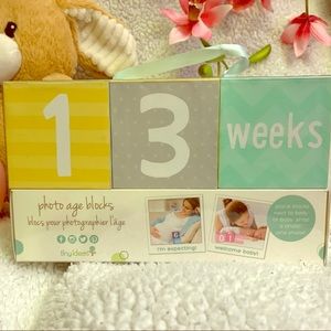 Baby photo age blocks